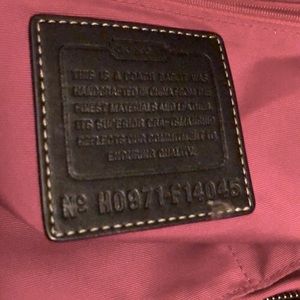Coach shoulder bag